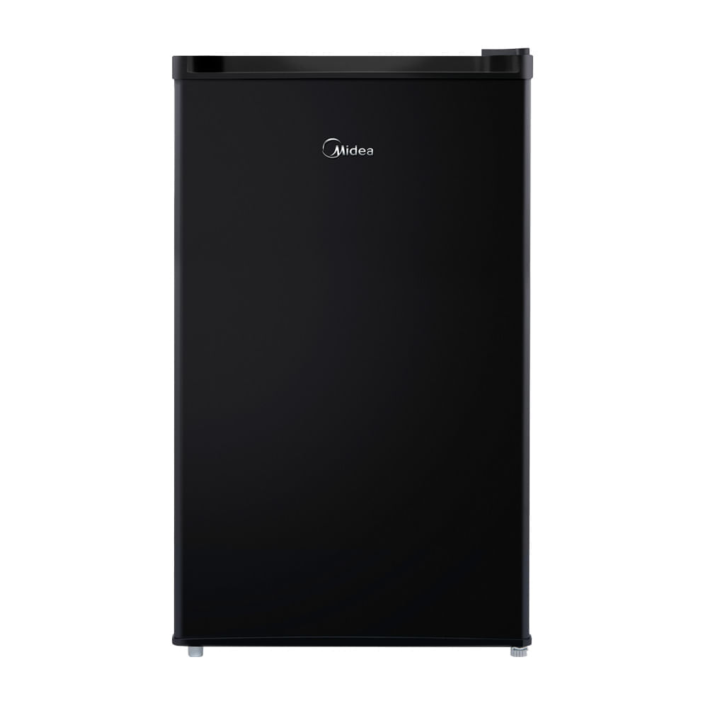 Frigobar Black Edition Preto 124L Inverter Bivolt Midea Outlet